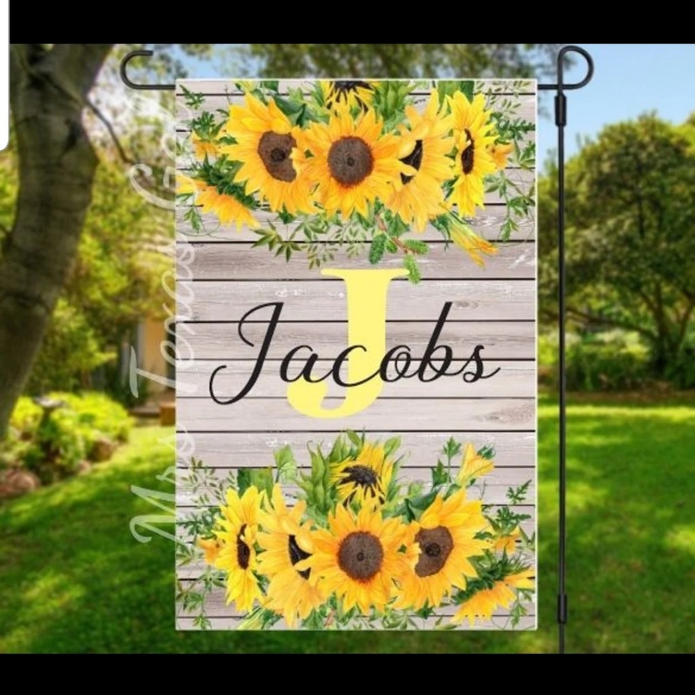 Sunflower Garden Flag